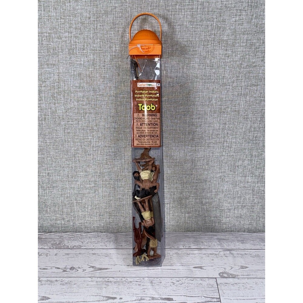Powhatan Indians Toob Mini Figures Safari Ltd NEW Toys Educational Figurines